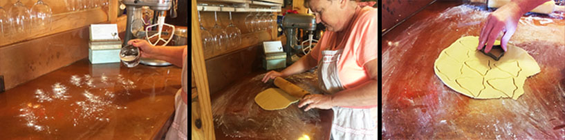 Foods prepared on natural countertop surfaces that are not preserved with FX Poxy countertop epoxy