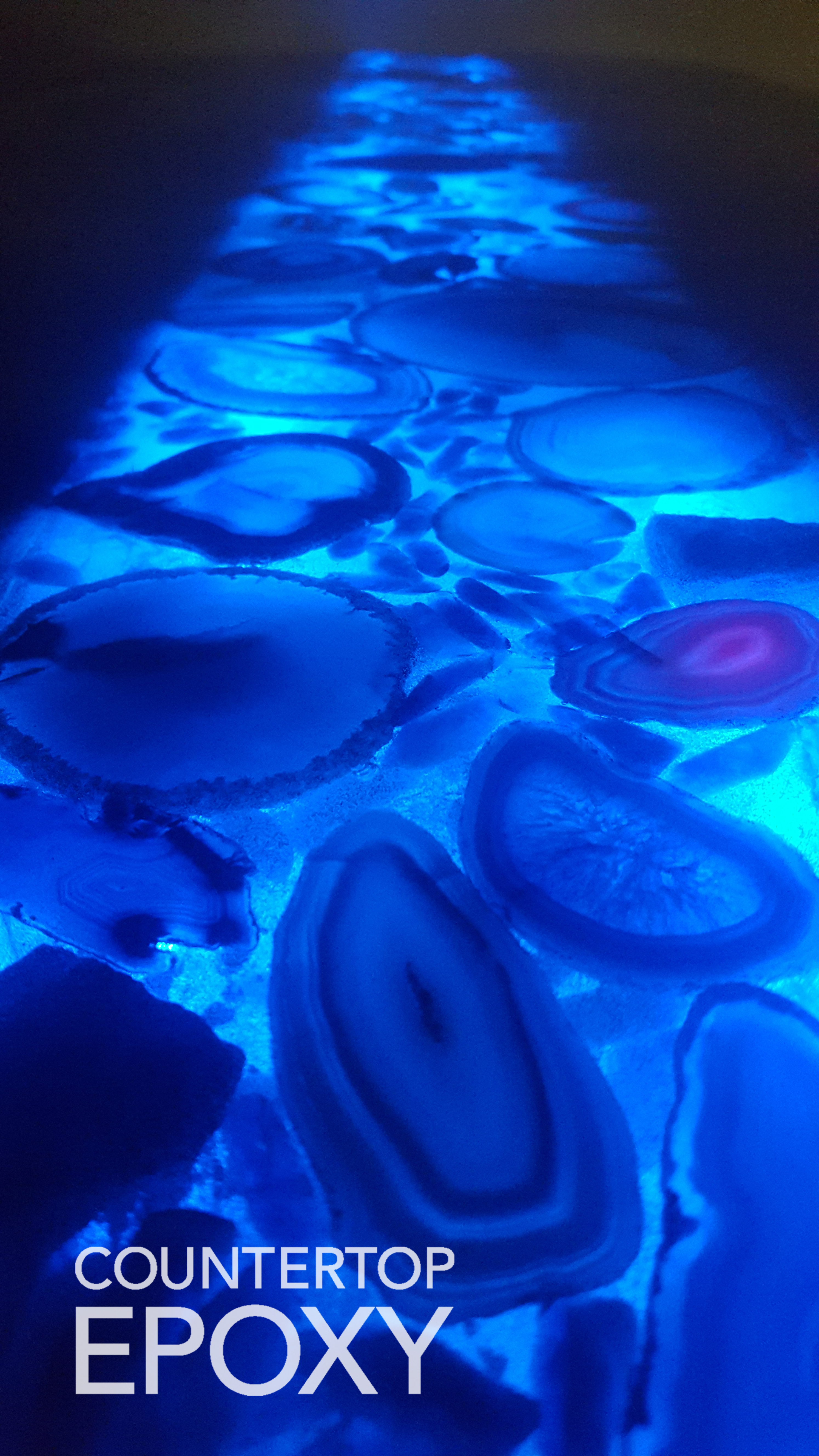 Led Lights In Epoxy Karice