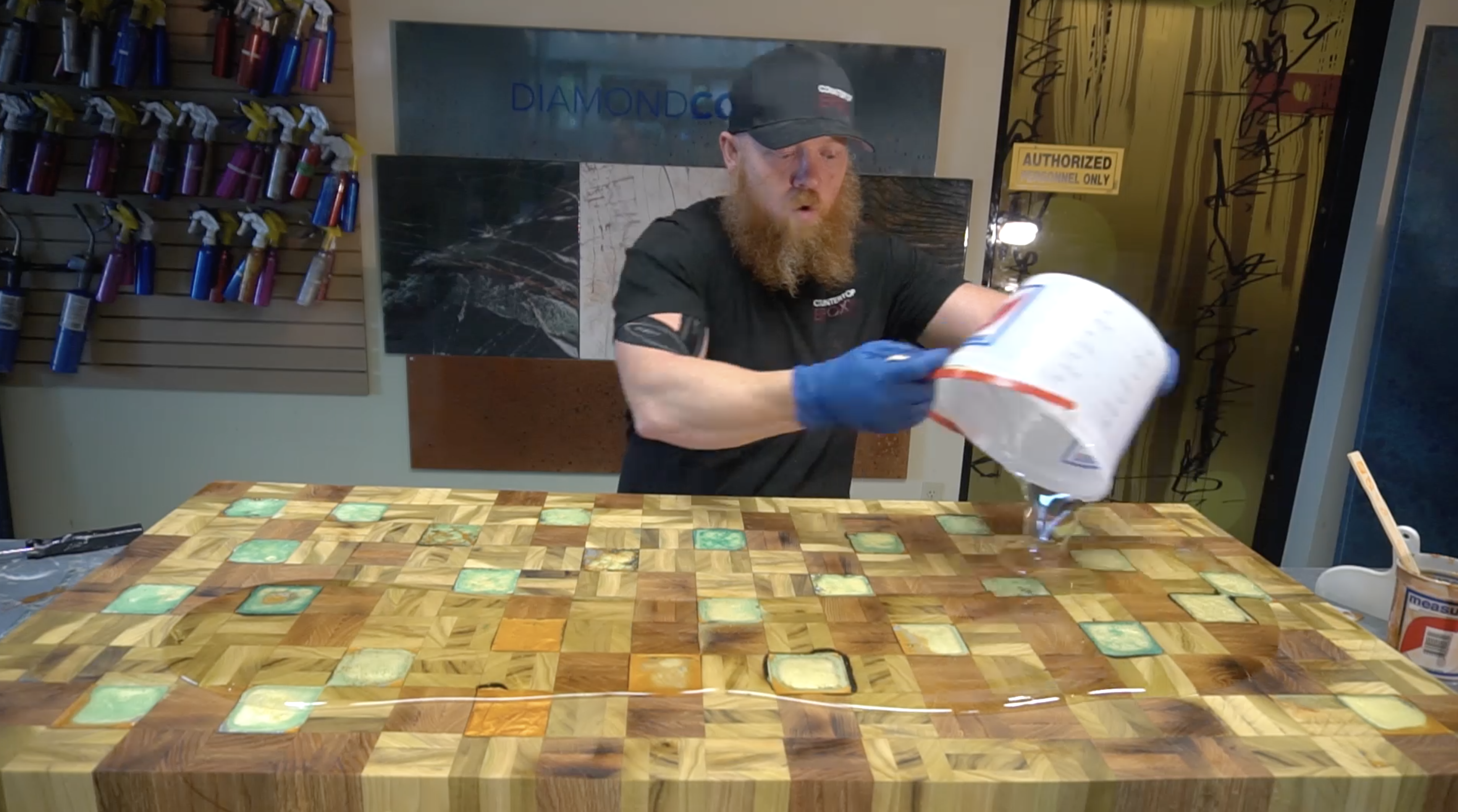 How To Create A Butcher Block Countertop With An Epoxy Coating